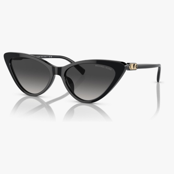 Michael Kors Black Cat-Eye Sunglasses - Picture 1 of 3